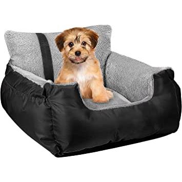 Comprar Asiento de coche para perros, sofá cama, funda para asientos de  coche para perros pequeños y medianos, asiento trasero delantero, portador  de mascotas