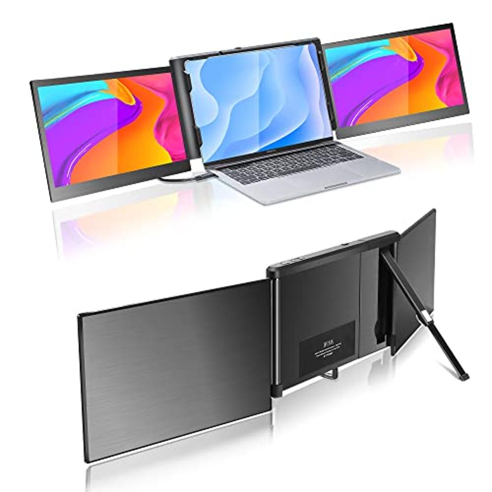 Triple Screen Laptop Monitor, 12'' Portable Oman
