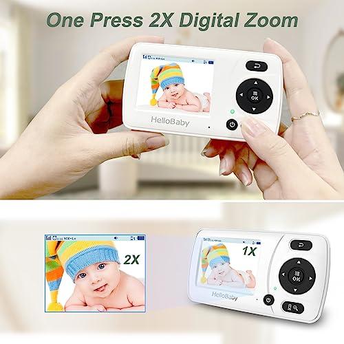 HelloBaby HB30 2.4 GHz Digital Remote Zoom Wireless Video Baby