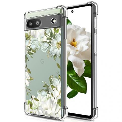 BEIMEITU for Google Pixel 6a Case Flower Clear, Soft Silicone Bumper Back  Cover Women Girls Floral Design, Shockproof Protective Phone Case for  Google Pixel 6a : Precio Guatemala