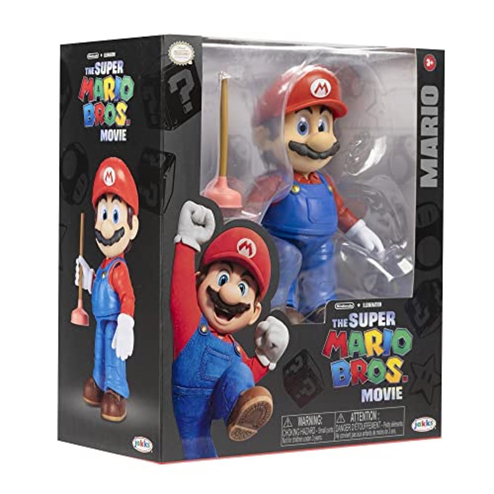 The Super Mario Bros. Movie - Figuras de acción de 5 pulgadas Serie 1 –  Figura de sapo con accesorio de sartén