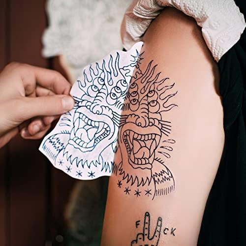 Tattoo Transfer Paper Stencil Paper Tattoo Supplies for Tattooing, Tattoo Tracing Paper for