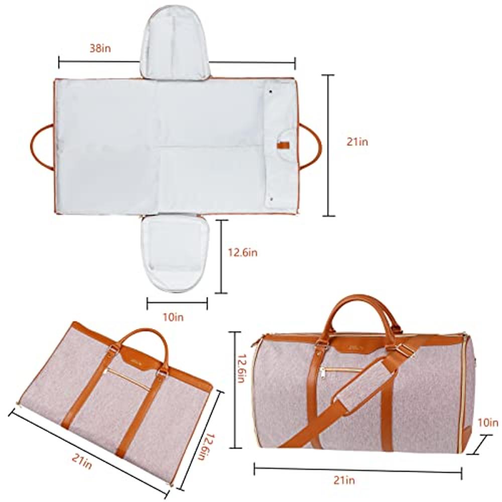 Garment Bag For Travel,Carry On Garment Bag,3In 1 HangingSuitcase