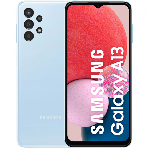 Celular Galaxy A13, 64GB ROM, 4GB RAM, Color Azul, Pantalla De 6,6  Pulgadas, Samsung Entrega a toda Guatemala