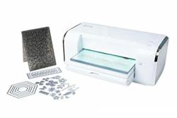 Sizzix Big Shot Switch Plus Starter Kit (White), Electric Die Cutting  Embossing Machine For Arts  Crafts, Card Making, Scrapbooking  Papercraft (9-inch Opening) - Color White