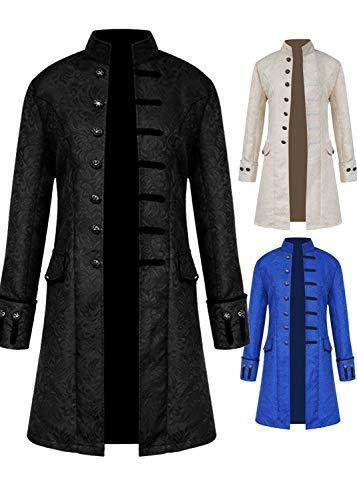Giacca Gotica Steampunk Vintage - Frac Medievale Per Halloween E Cosplay Giacca Gotica Steampunk Vintage - Frac Medievale Per Halloween E Cosplay