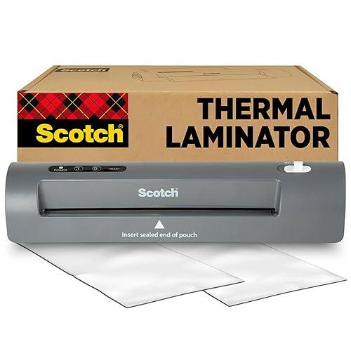Laminadora térmica Scotch TL901X, 1 máquina laminadora, gris, lamina