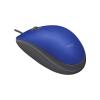Mouse Logitech Blue/Black USB, --M110 Silent--