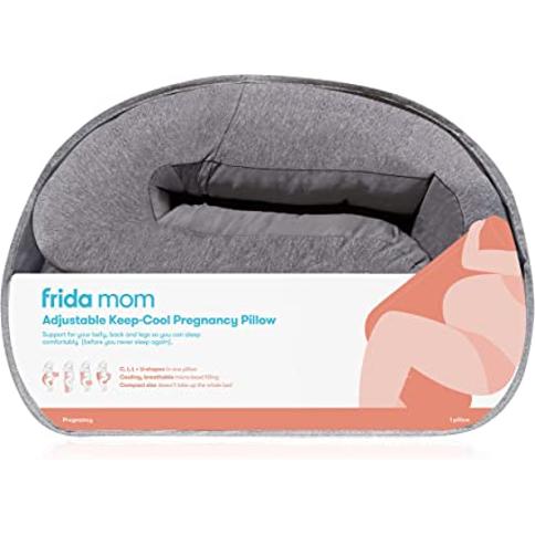 Comfyt Almohadas de embarazo, almohada de maternidad de cuerpo completo,  loft ajustable para mujeres embarazadas, almohada multifuncional 7 en 1  para