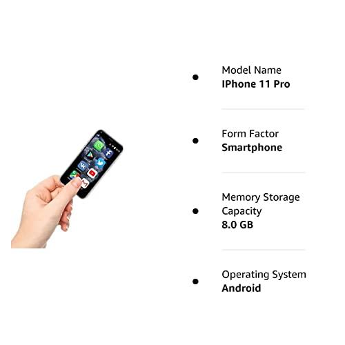 Mini Smartphone iLight 11 Pro El teléfono móvil Android 11 Pro más pequeño  del mundo, pantalla táctil micro de 2.5 «desbloqueada global ideal para  niños 1 GB de RAM/8 GB de ROM