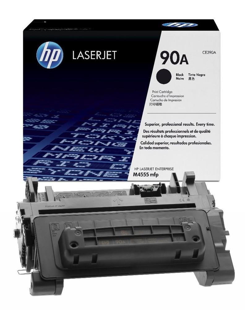 Cartouche Toner HP 90A CE390A Noire Économique
