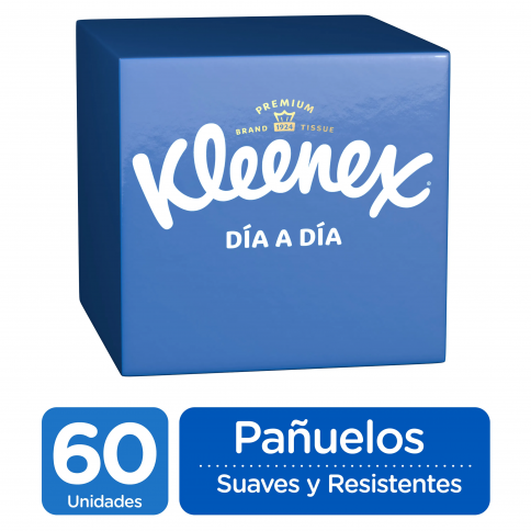 Kleenex Pañuelo Facial 24 pzas con 15 pañuelos