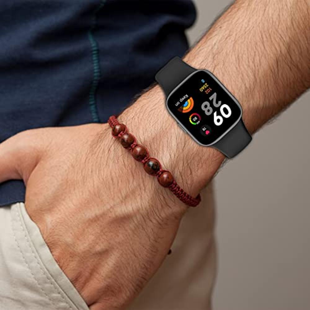  Lemspum Correas deportivas de silicona compatibles con Xiaomi  Redmi Watch 3/Mi Watch Lite 3, accesorios de repuesto, impermeable, talla  única, 5.5-8.7 (10 paquetes) : Celulares y Accesorios