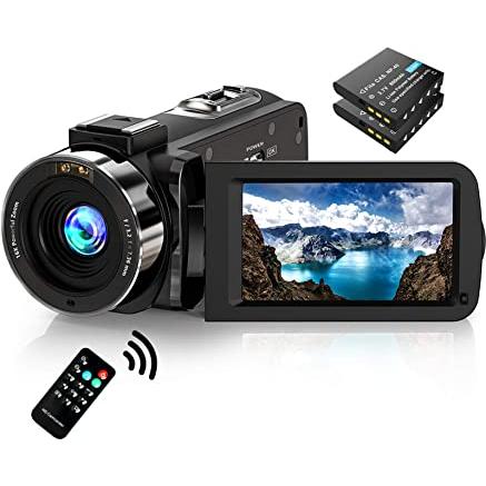 Cámara Vlog, cámara de grabación con micrófono Full HD, cámara digital  inteligente compacta y portátil para transmisión en vivo y disparos de  viaje (plata)