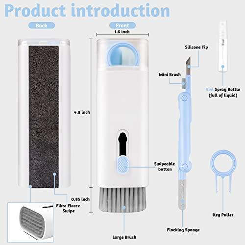  Kit de limpieza para Airpods, Wilbeva Bluetooth auriculares  pluma de limpieza para Airpods Pro 1 2 3 Samsung MI Android Earbuds, 3 en 1  compacto multifuncional estuche herramientas de limpieza : Electrónica