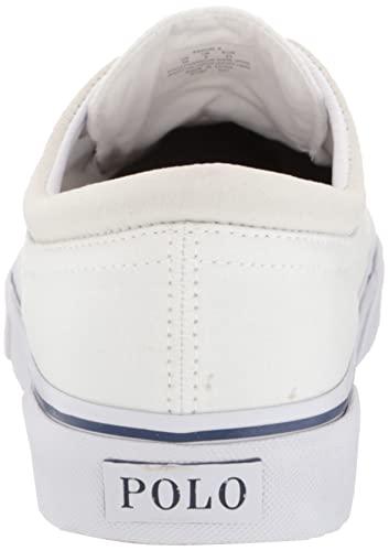 Polo Ralph Lauren Mens Faxon X Sneaker White Newport Navy Pp Precio Guatemala