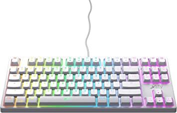 K4 RGB Tenkeyless White Edition, teclado mecánico para juegos con RGB