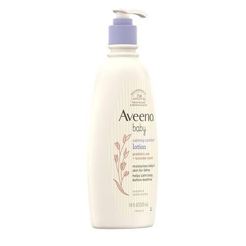 AVEENO BABY Calming Comfort Moisturizing Lotion with Relaxing Lavender ...