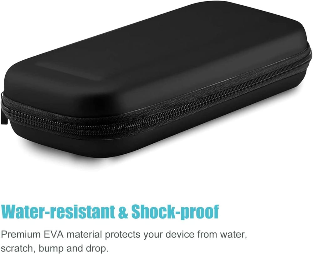 ProCase Nintendo Switch OLED Flip Cover con 2 protectores de pantalla de vidrio templado con