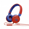 Audífonos Con Cable De Diadema JBL JR310 Rojo con Azul