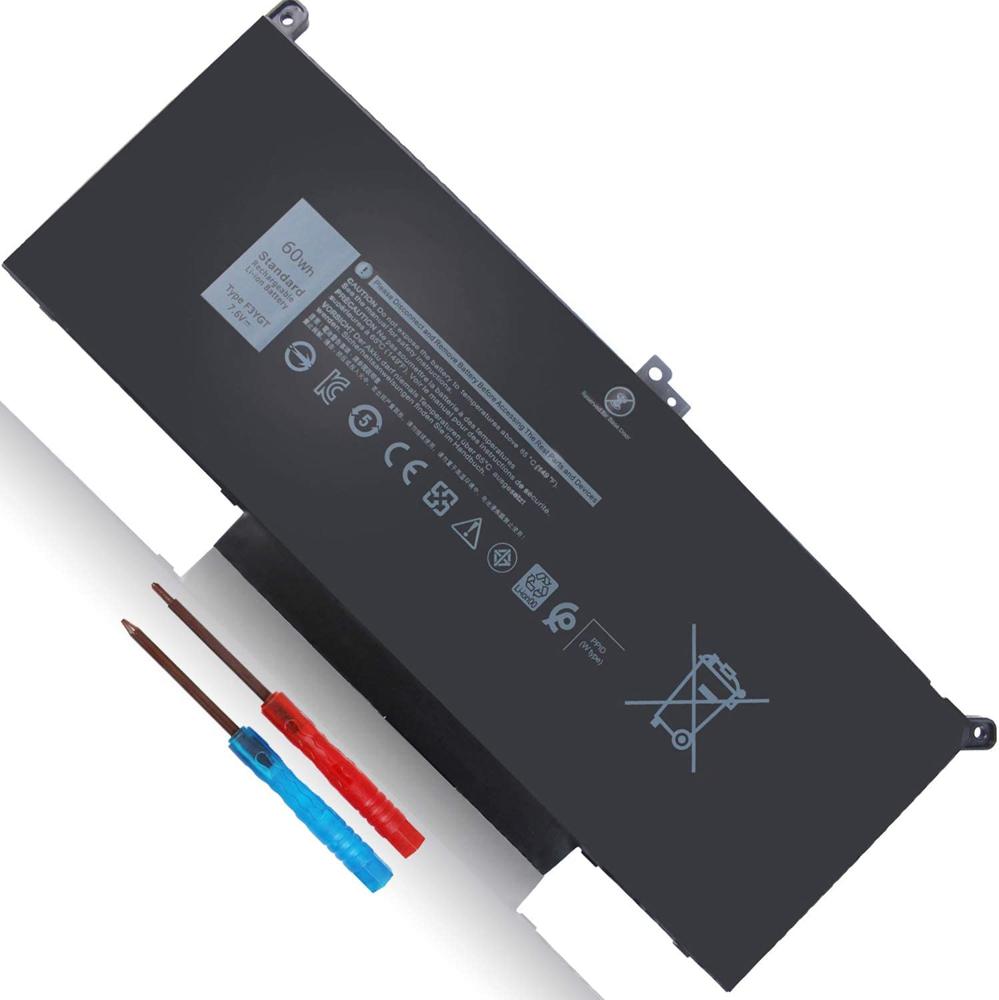 Emanjor - Batería de repuesto para Dell Latitude 7480 7490 7280 7290
