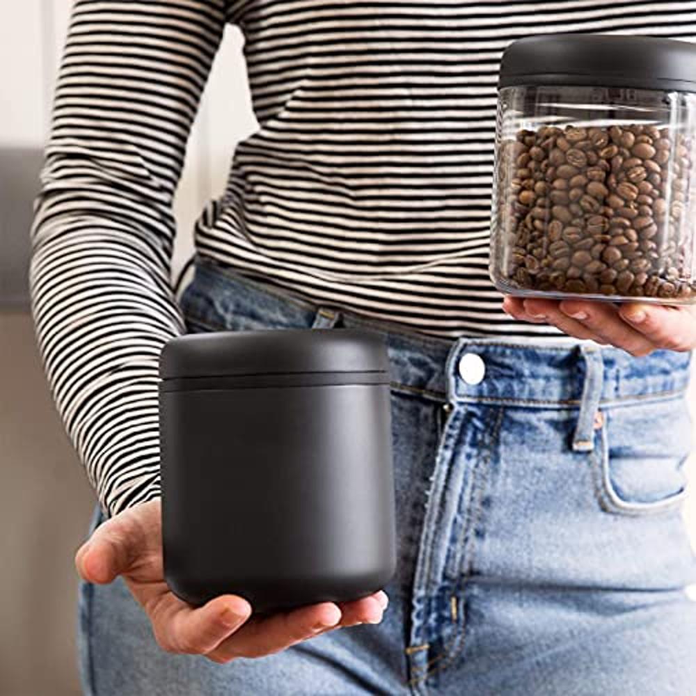 Ankomn Turn-N-Seal vacuum/airtight moisture prevent storage container  perfect for Coffee Teas Rice Nuts Medicine (1.2quart)