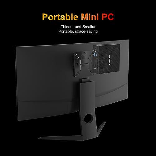 Intel Nuc LETSUNG Mini PC GoLite 11,Celeron N4000C , 6GB LPDDR4 128GB M.2 SSD Mini Pro, NUC PC Mini Computer Dual WiFi 5/BT 4.2/HDMI, Für Büro/Studium/Home Pc Windows 11