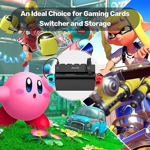 Switch Game Card Reader 8 In 1 Switch Game Card Holder for Nintendo