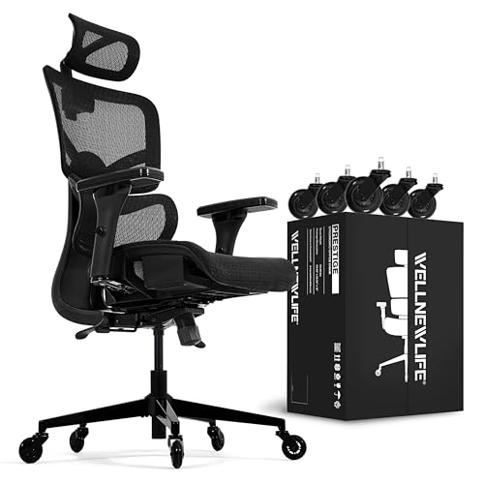 Seat depth best sale adjustable office chair