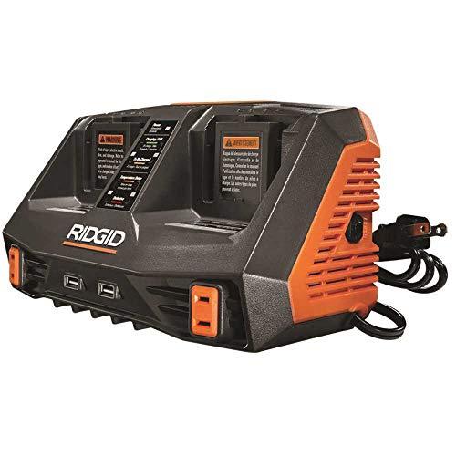 Ridgid AC840094 Gen5X Dual Port 18V Lithium Ion and NiCad Battery