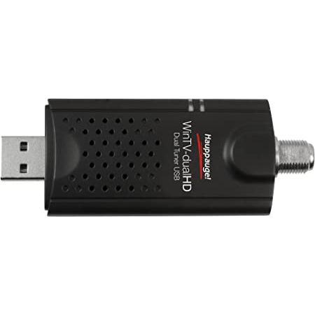 HAUPPAUGE WinTV-DualHD Dual USB 2.0 HD Sintonizador de TV para Windows PC  1595, Negro : Precio Guatemala