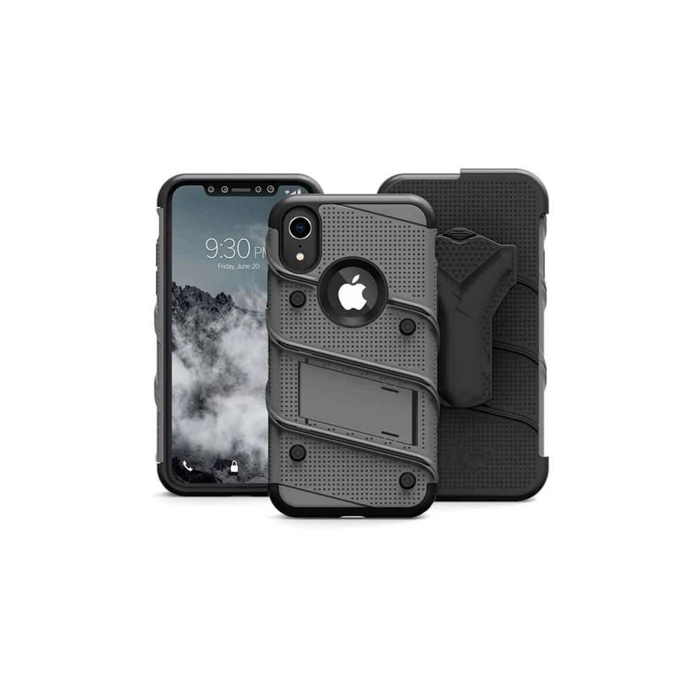 Estuche Celular Cases Zizo Apple Iphone XR Bolt Gris Precio Guatemala