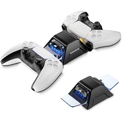 ONFINIO - Cargador para mando PS5, soporte de carga USB dual con cable USB  tipo C para Sony Playstation 5 Digital Edition Dualsense Consola Accesorios  [Indicador inteligente] 3-4 horas de carga : Precio Guatemala