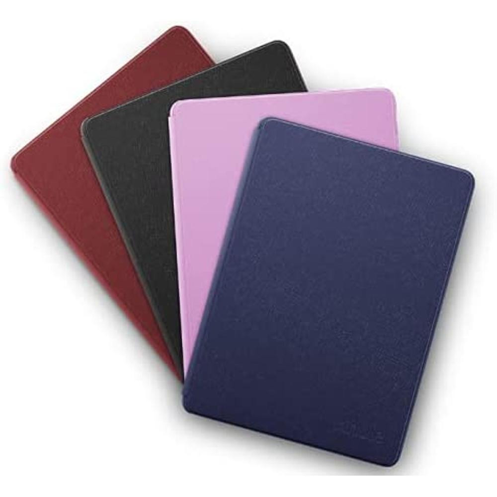 Young me Funda de piel para Kindle de  con luz recargable, la funda  protectora de piel más ligera y delgada con encendido y apagado automático