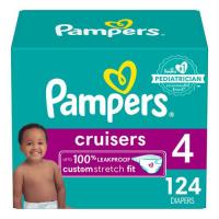 Pampers Baby-Dry - Pañales desechables absorbentes, talla 3, 104 unidades