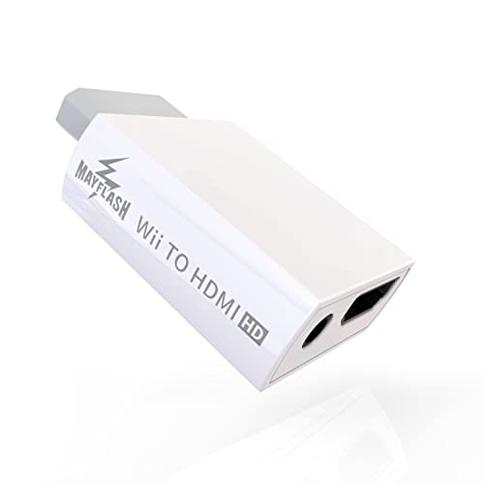 MAYFLASH Convertidor de Wii a HDMI 1080P para dispositivo Full HD,  Adaptador Wii HDMI con conector