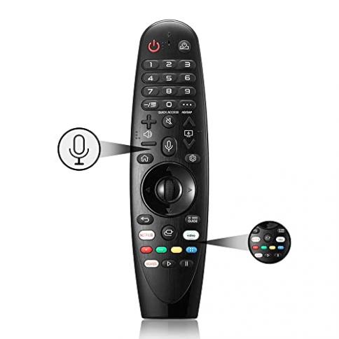 MYHGRC Reemplazo Universal Mando LG para Mando LG Smart TV LED LCD HD para  Mando a Distancia LG con Netflix,Prime Video,Disney+,LG Channels Botones :  : Electrónica
