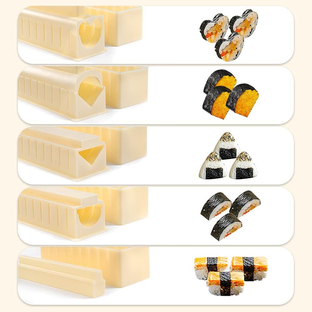Kit de fabricación de rollos de sushi – Rollos de sushi hechos en casa  fáciles por el kit de rodillos de sushi, el mejor juego de máquina para  hacer