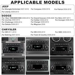 5GWifi Upgrade Android Car Radio for Jeep Wrangler JK 2007-2018, Compass Patriot Dodge RAM 1500/2500 2009-2012, Touch Screen Car Stereo, Wirelss Carplay Android Auto, GPS Navigator FM Backup Camera - Tamaño 7.001 inch