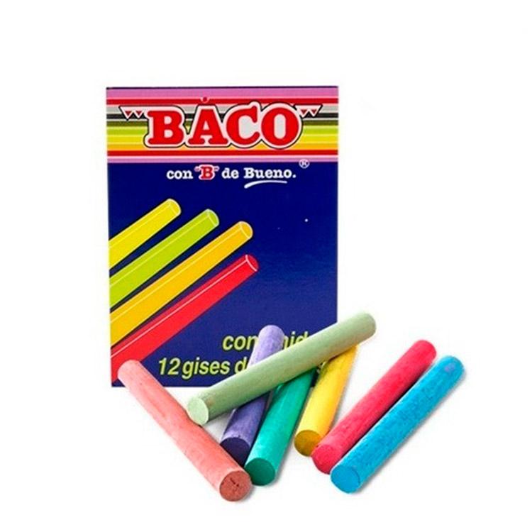 Yesos Baco Colores*12U : Precio Guatemala