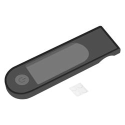 UFDIPLMY Silicone Panel Protector Compatible with Xiaomi 4 Ultra Electric Scooter Display Screen Case Dash Board Panel Waterproof Cover Accessories (Color : Black) - Color Black