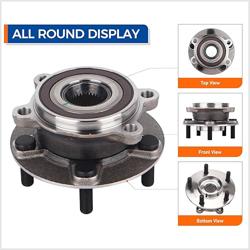 PAROD 513347 Front Wheel Hub Bearing Assembly Fit for 2014-2019 Mazda 6, 2013-2022 Mazda CX-5