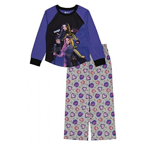 Disney Girls Descendants 2 Piece Loose Fit Pajamas Set BEEN THERE