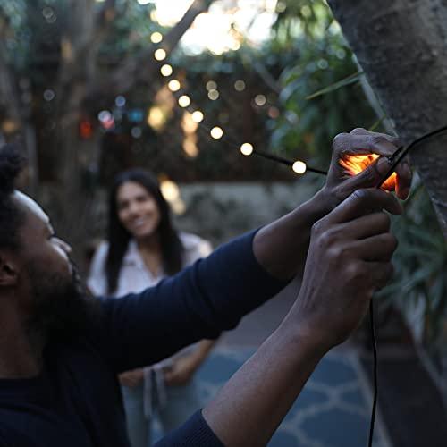 MPOWERD Luci Solar String Lights + Power Hub White 44 Detachable 44