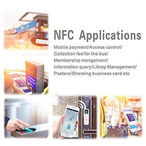 30 unidades Timeskey NFC Tags NFC Tarjetas NFC en blanco Etiquetas NFC 215  NFC Chip NFC 215 Tarjetas regrabables NFC 215 Etiquetas NFC Tarjeta