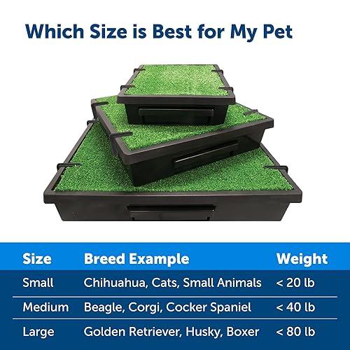PetSafe Pet Loo Portable Dog Potty, Alternative to Puppy Pads, Medium