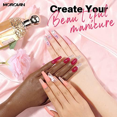 Morovan Acrylic Nail Kit With Everything For Beginners Acrylic Nail