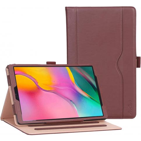 Procase Funda Para Galaxy Tab A 10.1 2019 Modelo T510 T517 - Funda Tipo Libro Para Galaxy Tab A 10.1 Pulgadas 2019 Tablet SM-T510 SM-T515 SM-T517 - Marrón : Precio Guatemala