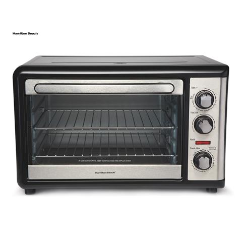 Horno Tostador De Convección Y Rostizador, Hamilton Beach Entrega a toda  Guatemala