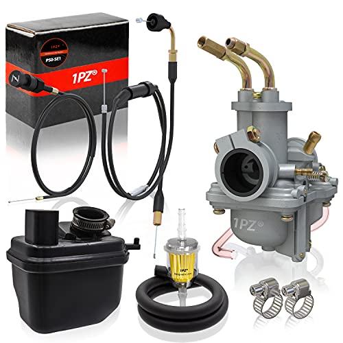 1PZ P50SE1 Carburetor Air Filter Fuel Filter Throttle Choke Cable